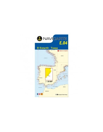 Comprar Carta Náutica Navicarte E04 -l'Estartit, Tossa -Stratosens.com