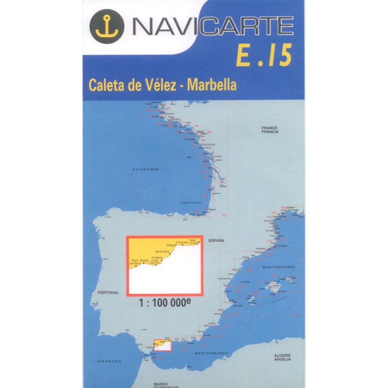 Carta Nàutica Navicarte E15 - Caleta de Velez, Marbella Carta Nàutica Navicarte E15 - Caleta de Velez, Marbella