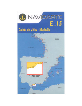 Carta Náutica Navicarte E15 -Caleta de Velez, Marbella -Stratosens.com