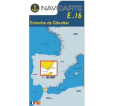 Marine Chart Navicarte E16 - Gibraltar Strait Marine Chart Navicarte E16 - Gibraltar Strait