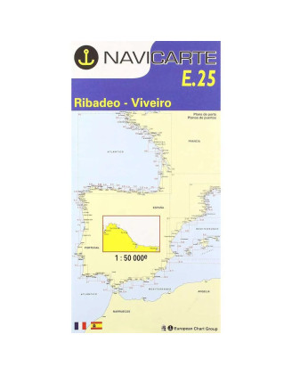 Buy Marine Chart Navicarte E25 - Ribadeo, Viveiro - Stratosens.com