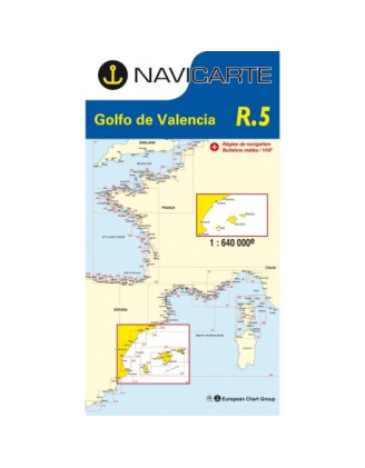 Buy Marine Chart Navicarte R5 - Valencian Gulf - Stratosens.com