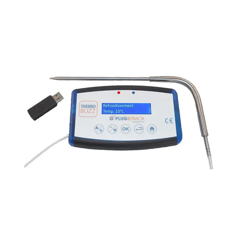 Data Logger para Temperatura Plug&Track Thermobuzz