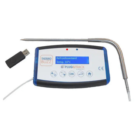 Data Logger para Temperatura Plug&Track Thermobuzz - Stratosens.com
