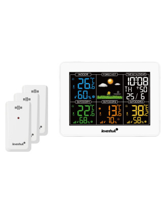 Buy Weather Station Levenhuk Wezzer Plus LP60 - Stratosens.com