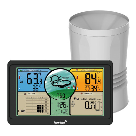 Buy Weather Station Levenhuk Wezzer Plus LP70 - Stratosens.com