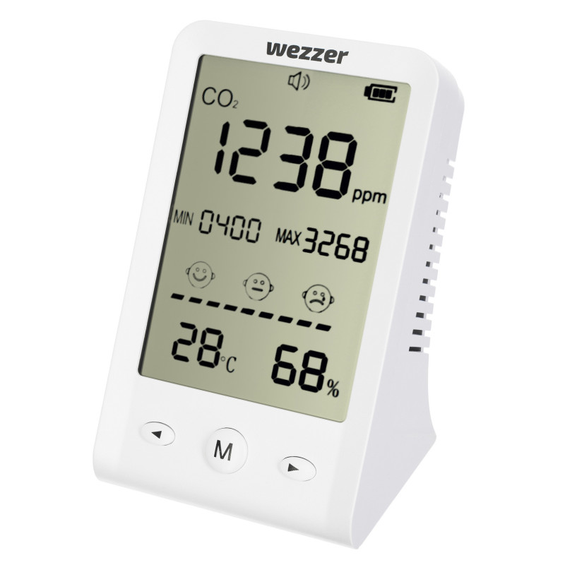 Monitor de calidad del aire Levenhuk Wezzer Air MC10