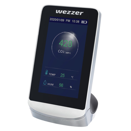 Monitor de calidad del aire Levenhuk Wezzer Air MC60 - Stratosens.com