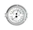 Chrome Thermometer Hygrometer 4" Plastimo