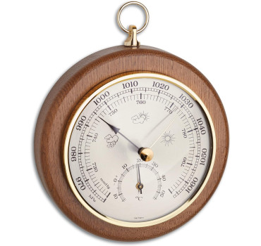 Buy Wooden Indoor Barometer TFA - Stratosens.com