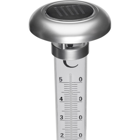 Garden Thermometer with Solar Lighting TFA