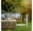 Garden Thermometer with Solar Lighting TFA Garden Thermometer with Solar Lighting TFA
