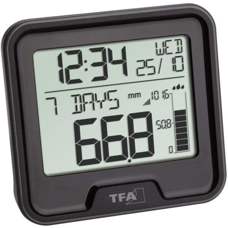 Digital Wireless Rain Gauge TFA Drop