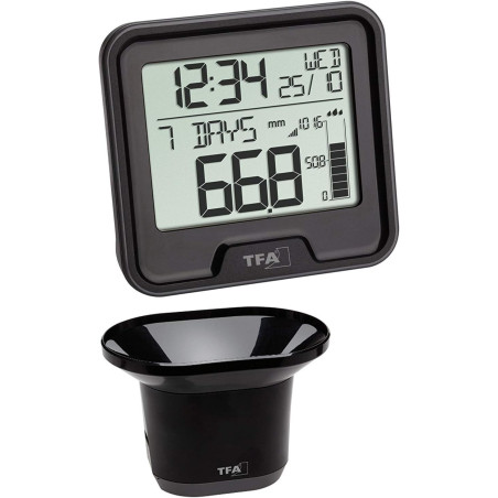 Buy Digital Wireless Rain Gauge TFA Drop - Stratosens.com