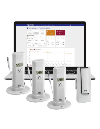 Buy Digital Weather Station TFA WeatherHub Observer - Stratosens.com