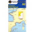 Marine Chart Navicarte 502 - Cavalaire, St-Raphael