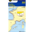 Marine Chart Navicarte 503 - Toulon, Cavalaire Marine Chart Navicarte 503 - Toulon, Cavalaire