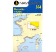 Marine Chart Navicarte 504 - Marseille, Toulon Marine Chart Navicarte 504 - Marseille, Toulon