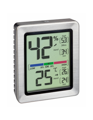 Buy Digital Thermohygrometer TFA Exacto - Stratosens.com