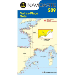 Carta Nàutica Navicarte 509 - Valras, Sete