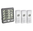 Termohigròmetre Digital amb 3 Sensors TFA Klima Monitor