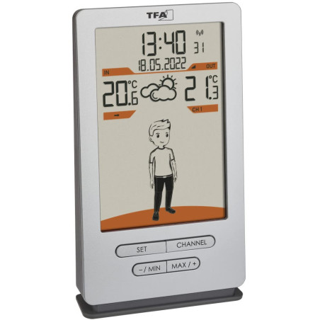 Comprar Termohigròmetre Digital TFA Weather Jack - Stratosens.com