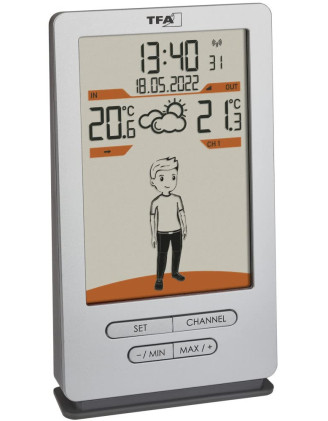 Comprar Termohigrómetro Digital TFA Weather Jack - Stratosens.com