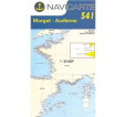 Marine Chart Navicarte 541 - Morgat, Audierne