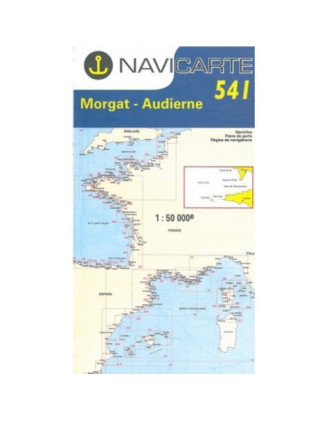 Buy Marine Chart Navicarte 541 Morgat Audierne - Stratosens.com