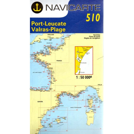 Comprar Carta Náutica Navicarte 510 Port Leucate Valras - Stratosens.com