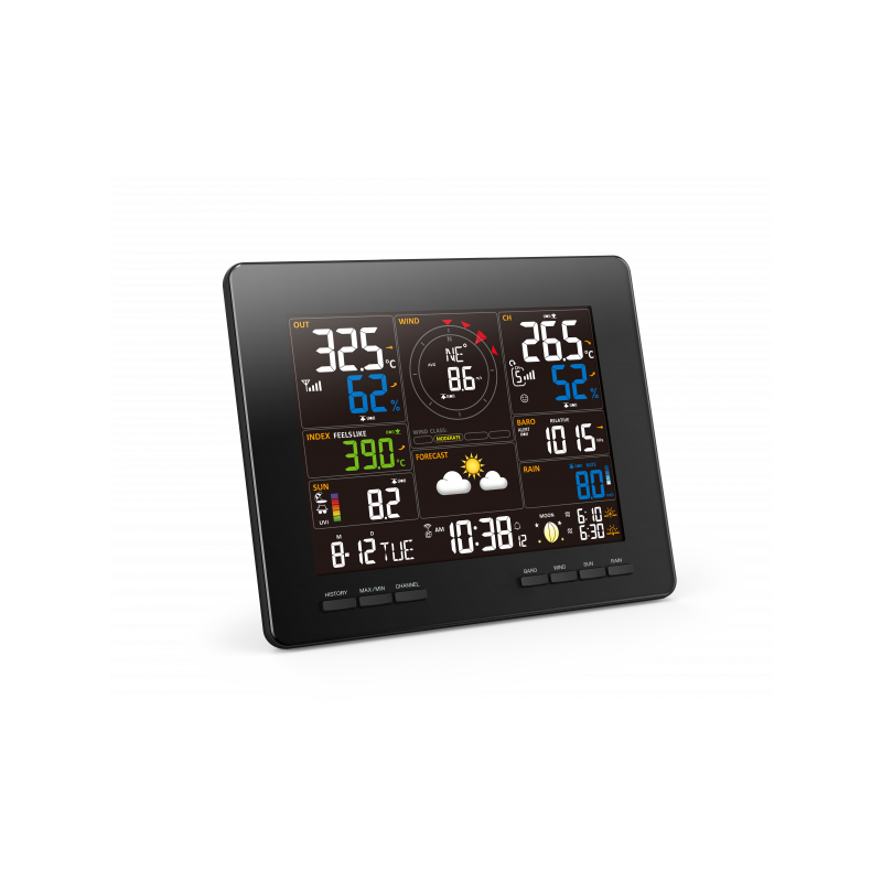 Consola para Estación Meteorológica Froggit WH6000 Pro Consola para Estación Meteorológica Froggit WH6000 Pro