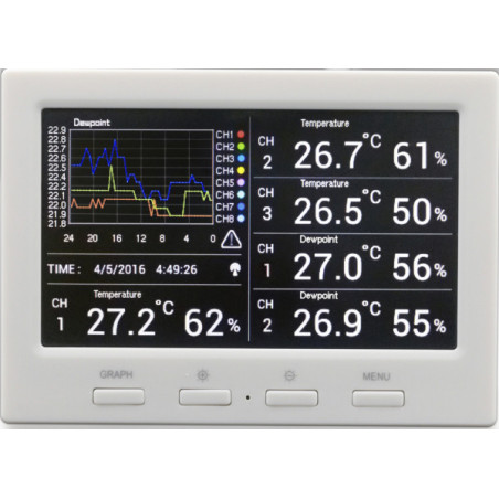 Consola para Data Logger Froggit DL5000 - Stratosens.com