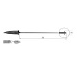 Sonda de Temperatura Termoparell de Penetració Delta Ohm TP743 Sonda de Temperatura Termoparell de Penetració Delta Ohm TP743