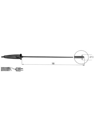 Sonda de Temperatura Termoparell de Penetració Delta Ohm TP743 - Stratosens.com