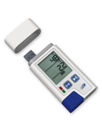 Temperature and Humidity Data Logger Dostmann LOG210 - Stratosens.com