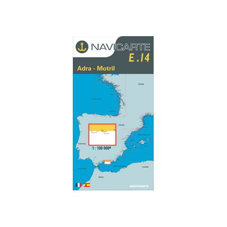 Comprar Carta Náutica Navicarte E14 - Adra, Motril - Stratosens.com