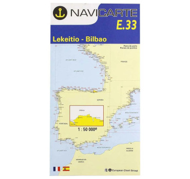 Comprar Carta Náutica Navicarte E33 - Lekeitio, Bilbao -Stratosens.com