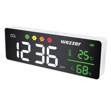 Monitor de calidad del aire Levenhuk Wezzer Air MC50 - Stratosens.com