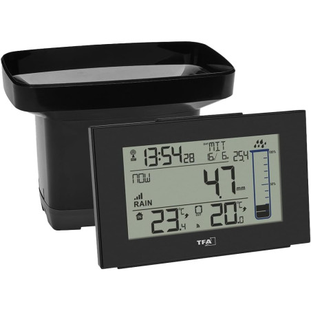 Buy Digital Wireless Rain Gauge TFA Splash - Stratosens.com