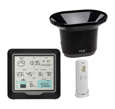 Comprar Estación Meteorológica Digital TFA Rain Pro - Stratosens.com
