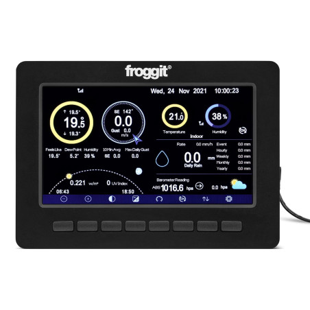 Consola para Estación Meteorológica Froggit HP1000SE PRO - Stratosens.com