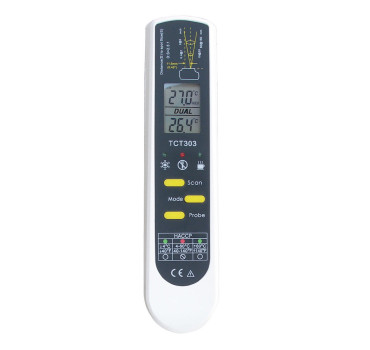 Digital Infrared Probe Thermometer TFA DualTemp Pro