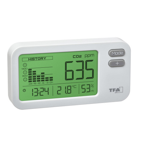 Buy CO2 Monitor TFA AirCo2ntrol Coach - Stratosens.com