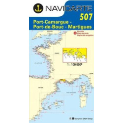 Carta Náutica Navicarte 507 Port Camargue Port de Bouc -Stratosens.com