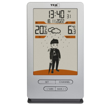 Termohigrómetro Digital TFA Weather Jack