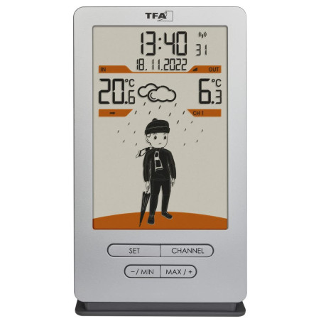Termohigrómetro Digital TFA Weather Jack